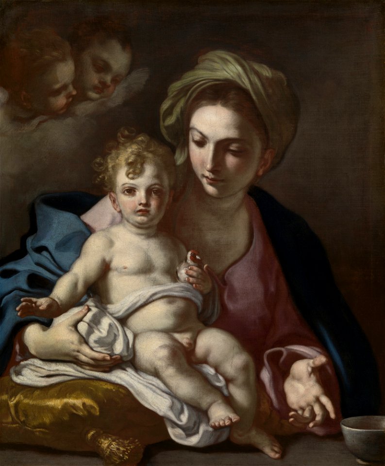 Solimena, Virgin and Child