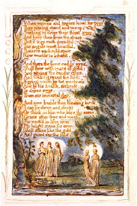 Songs of Innocence and of Experience, copy Y, 1825 (Metropolitan Museum of Art) object 21 NIGHT