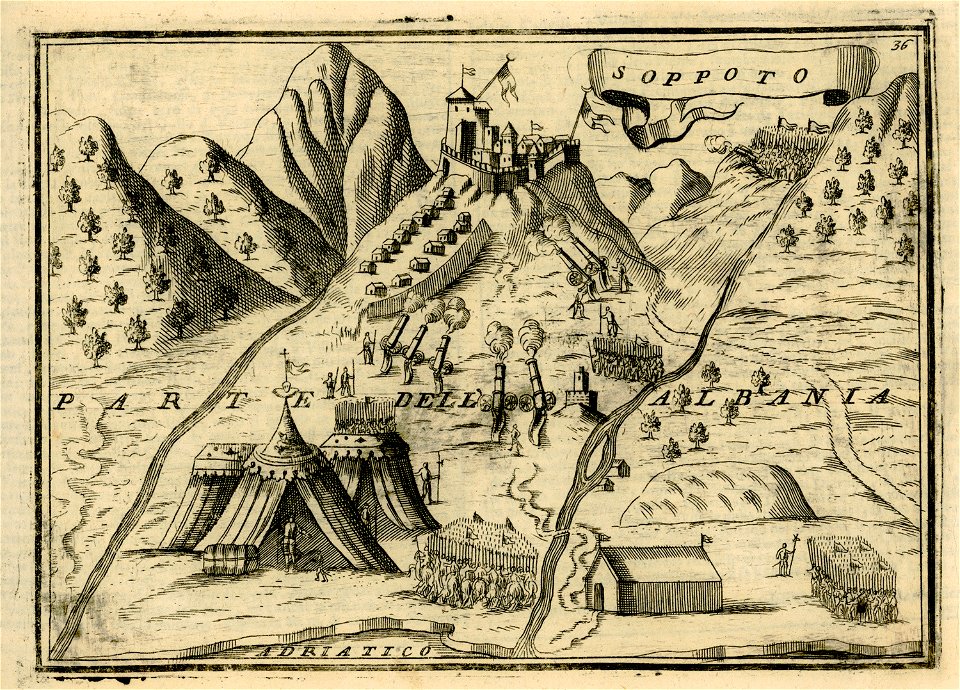 Soppoto - Coronelli Vincenzo - 1688