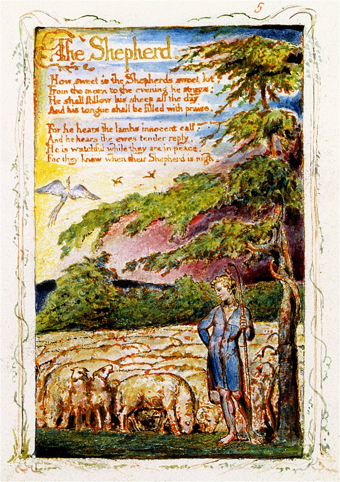 Songs of Innocence and of Experience, copy Y, 1825 (Metropolitan Museum of Art) object 5