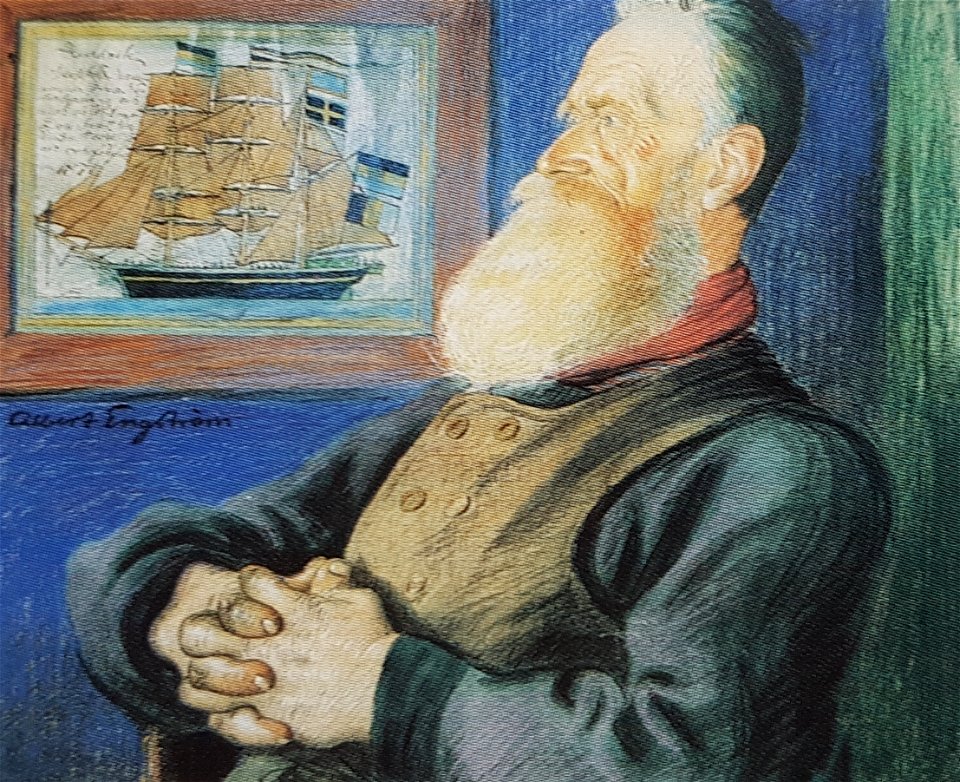 Skepparen Mattson c Albert Engström