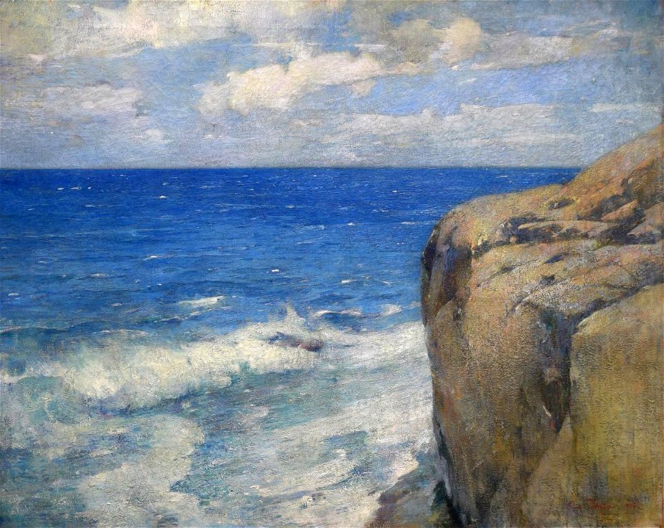 Soren Emil Carlsen - Entrance to the Harbor of St. Thomas - 1938.276.1 - Reading Public Museum