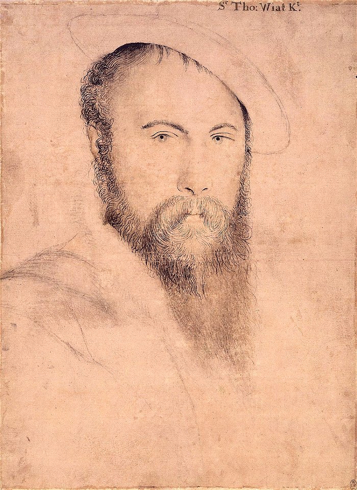 Sir Thomas Wyatt (2) by Hans Holbein the Younger