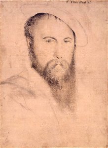 Sir Thomas Wyatt (2) by Hans Holbein the Younger