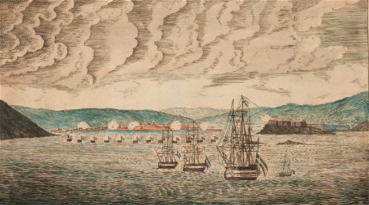 Sjöstrid-Fredricstad 1814 - Sjöhistoriska museet - O 04087