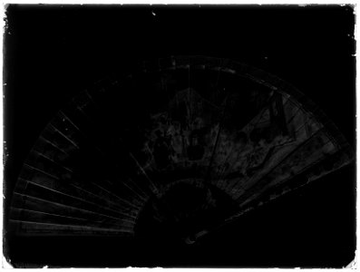 Solfjäder - Livrustkammaren - 51454-negative