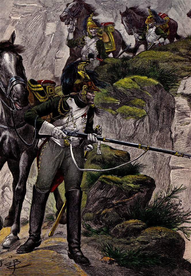 Somosierra, 30 novembre 1808 - Dragons de la Garde impériale