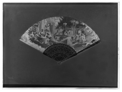 Solfjäder - Livrustkammaren - 77184-negative