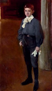 Joaquin Sorolla y Bastida - Retrato del niño José Maria Suárez