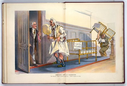 Something doing at Washington - Kep. LCCN2011649610