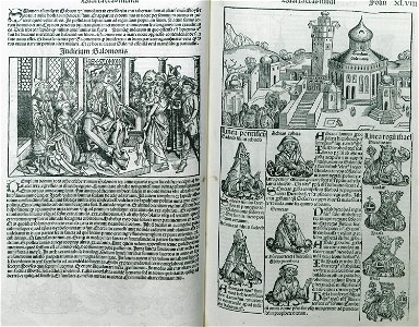 Solomon's Temple in Jerusalem High priests of Israel - Schedell Hartmann - 1493