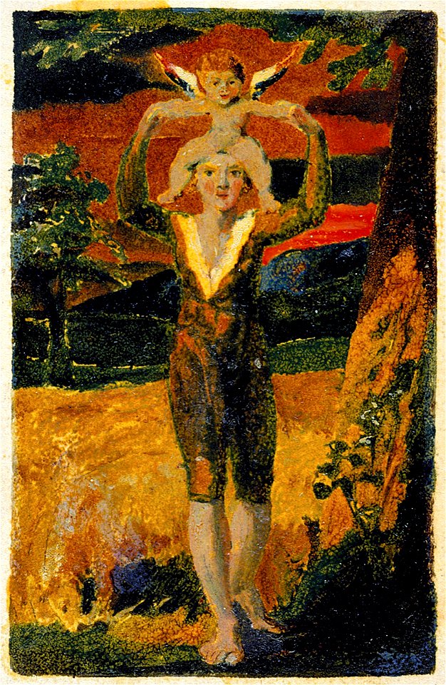 Songs of Innocence and of Experience copy F object 32 Frontispiece to Songs of Experience