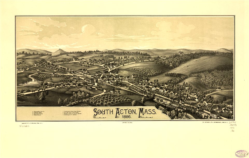 South Acton, Mass. 1886. LOC 75694602