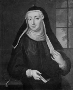 Sophia Emerentia von Dellwig, 1727-1783, grevinna, abbedissa i Vadstena adliga jungfrustift - Nationalmuseum - 39798