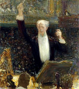 Robert Sterl - Bildnis Ernst Edler von Schuch (1914)