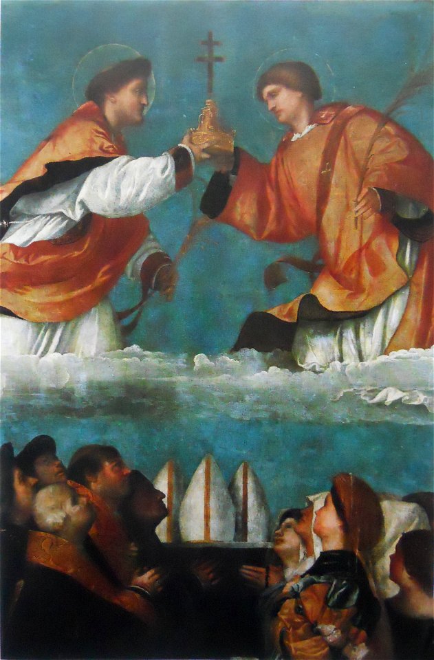 Stendardo processionale della Confraternita delle Sante Croci