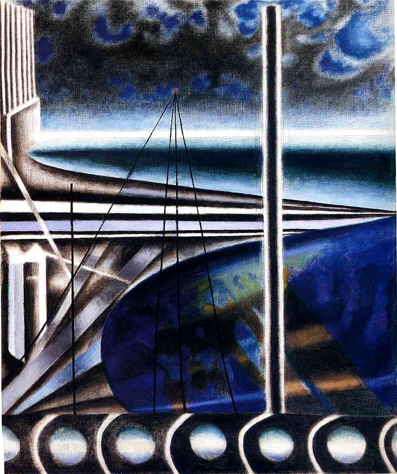 Joseph Stella metropolitan-port