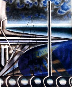 Joseph Stella metropolitan-port
