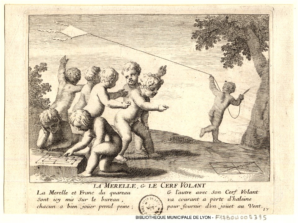 Stella - Jeux d'enfants 17 - La Marelle et le cerf-volant, F17BOU005395
