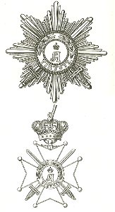 Ster en juweel van de Orde van Adolph van Nassau