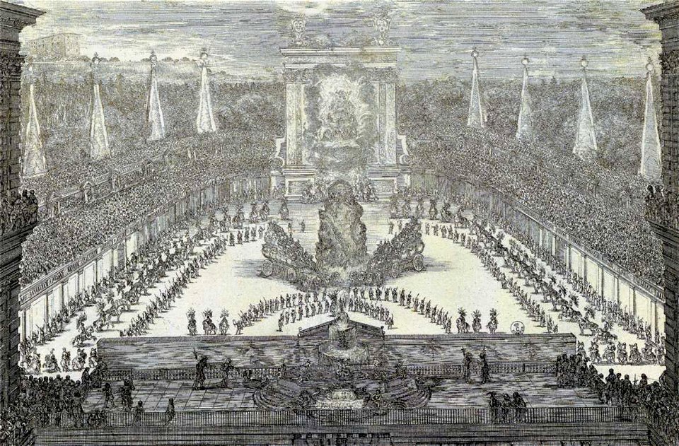 Stefano della Bella - Marriage of Cosimo III and Margherita Luisa d'Orléans - WGA1595