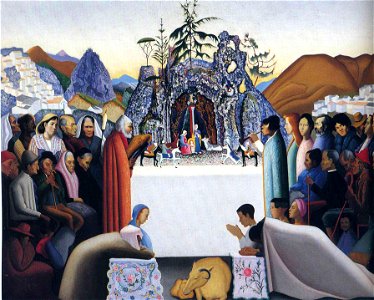 Joseph Stella men-women-and-crian-as-around-the-world-united-around-jesus