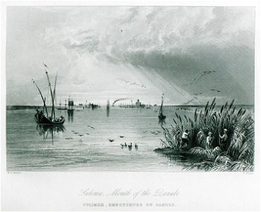 Sulima, Mouth of the Danube Sulimeh, Embouchure du Danube - Pardoe Julia - 1839