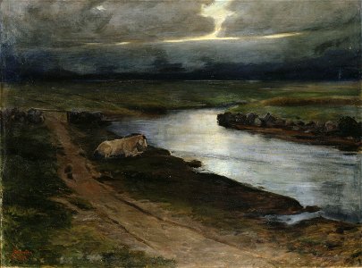 Gudmund Stenersen - Sommernatt Jæren - NG.M.04485 - National Museum of Art, Architecture and Design