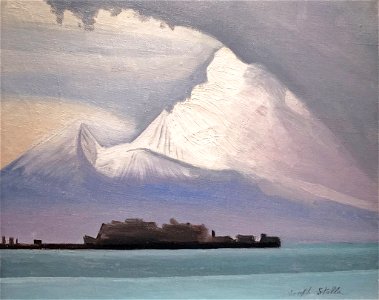 'Vesuvius III' by Joseph Stella, oil on canvas