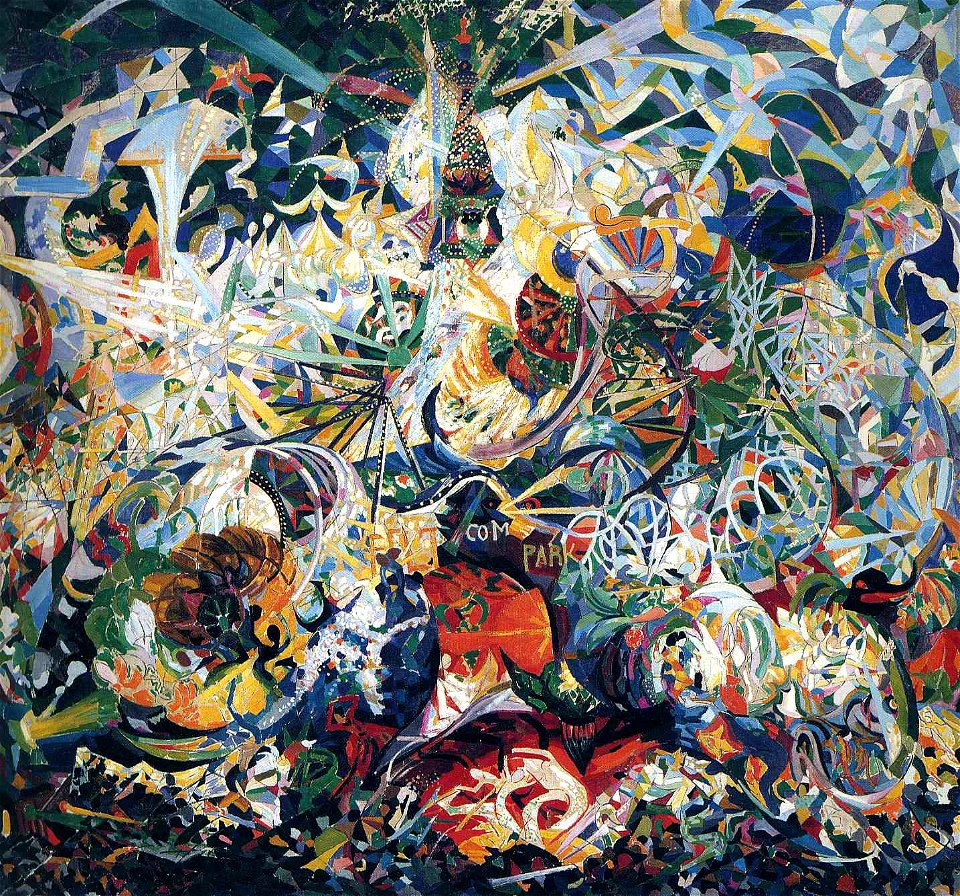 Joseph Stella battle-of-lights-coney-island-1