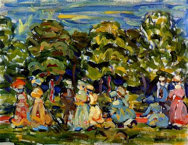 Summer in the Park Maurice Prendergast