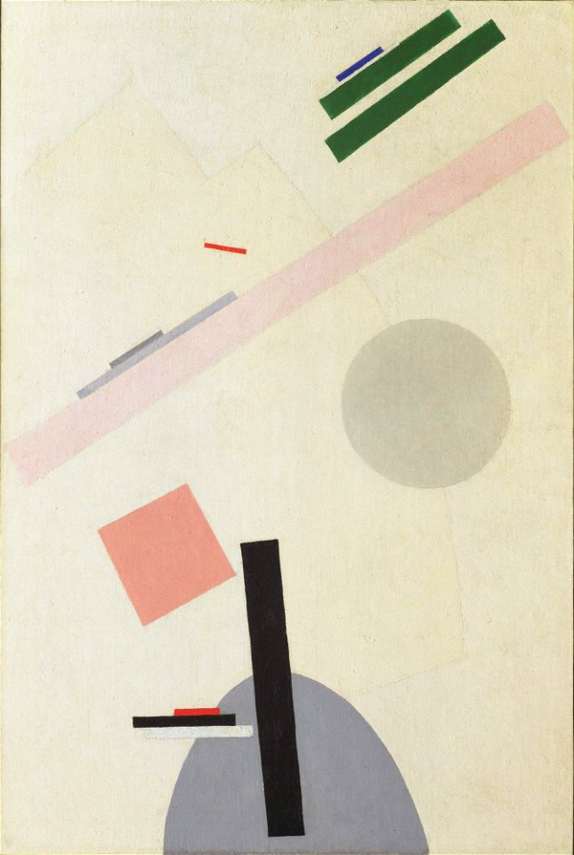Suprematist Painting (Malevich, 1917)
