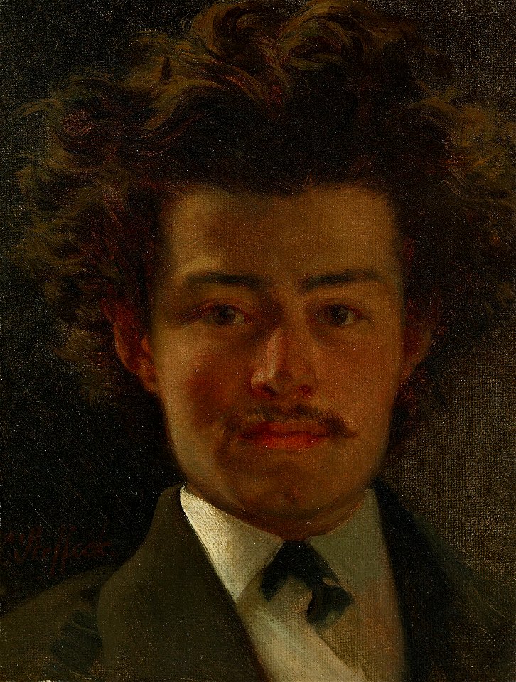 Carl Steffeck - Porträt Heinrich Grünfeld (1874-75)