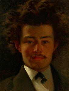 Carl Steffeck - Porträt Heinrich Grünfeld (1874-75)