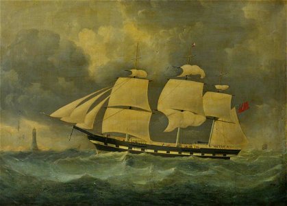 Stephen Dadd Skillett (c.1822-1866) - A Ship Under Sail - BHC1141 - Royal Museums Greenwich
