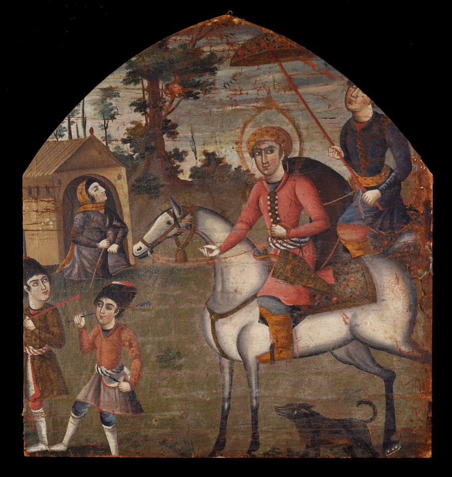 Sultan Sanjar and the Old Woman - Google Art Project