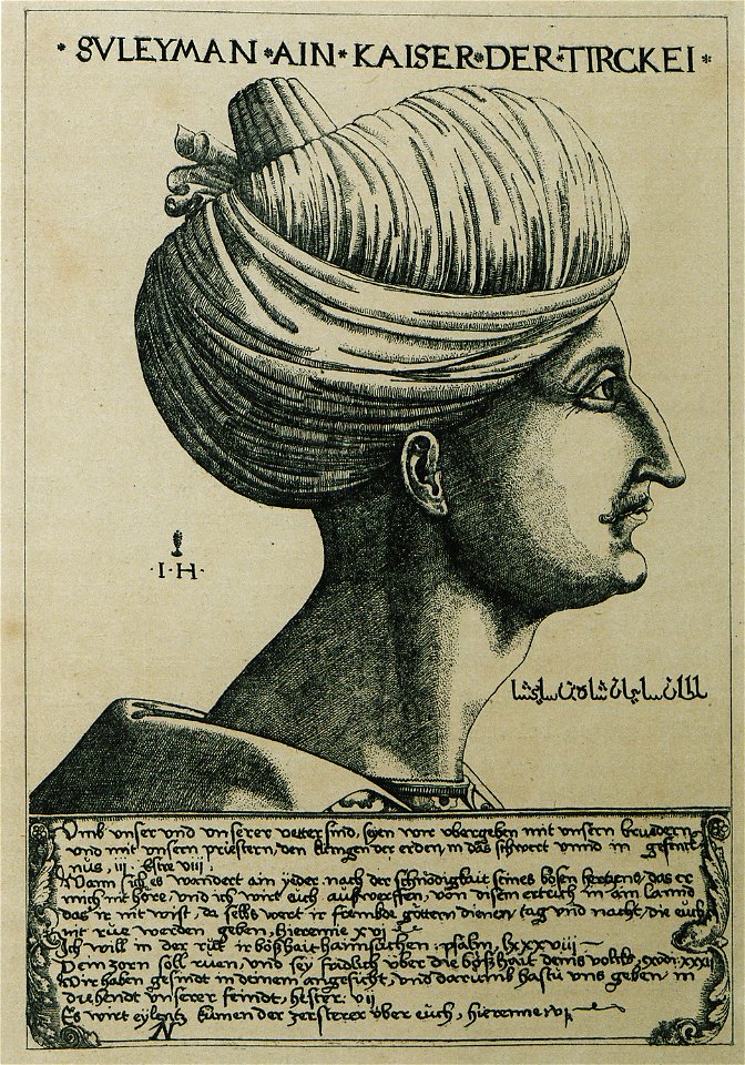 Suleyman ain Kaiser der Tirckei - Coeck Van Aelst Pieter - 1533