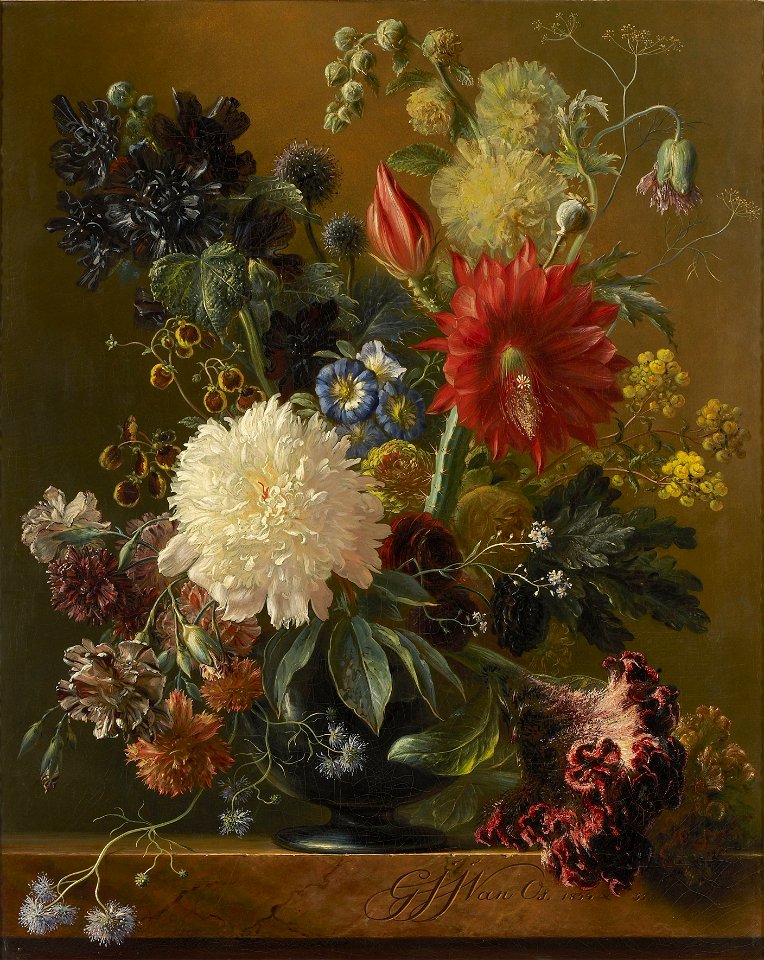 Still life 01 - George Jacobus Johannes van Os