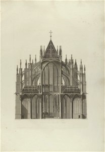 Sulpiz Boisserée, Ansichten, Risse und einzelne Theile des Doms von Köln, Tafel 5