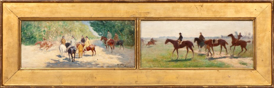 Sunlight Study at Chantilly (Georg Arsenius) - Nationalmuseum - 19277