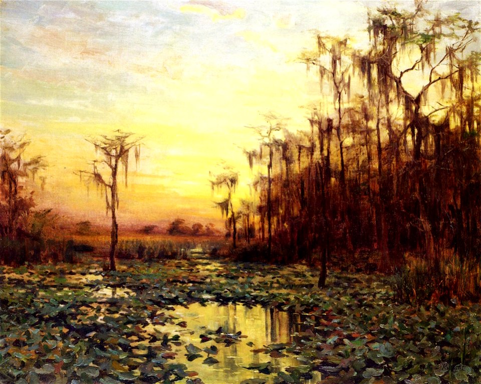 Sunset on the Suwannee River
