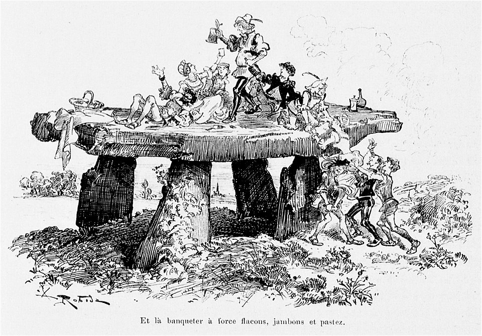 Sur la pierre levée de Poitiers