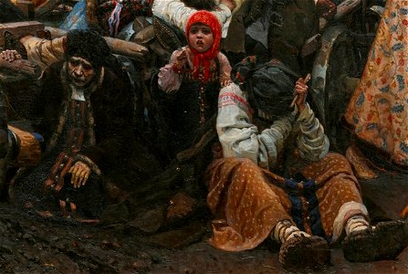 Surikov streltsi detail10