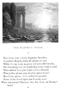 Sunset (after Claude) engraving by William Miller after G Barret