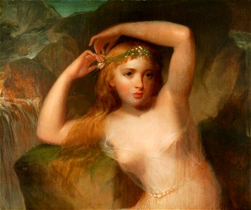 Sea Nymph by Thomas Sully, c 1830-1840s