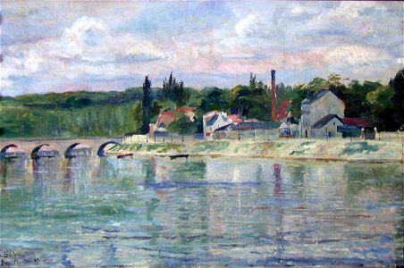 Jacob Kielland Sømme - View of Bas-Meudon - NG.M.03003 - National Museum of Art, Architecture and Design