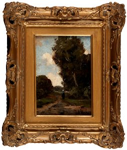 T.E.A. de Bock - Landschap met bomen - E347 - Cultural Heritage Agency of the Netherlands Art Collection