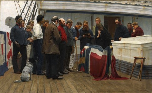 Carl Sundt-Hansen En begravelse ombord