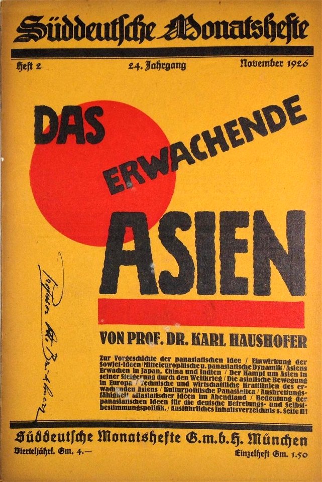 Süddeutsche Monatshefte - Das erwachende Asien, 1926
