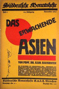 Süddeutsche Monatshefte - Das erwachende Asien, 1926